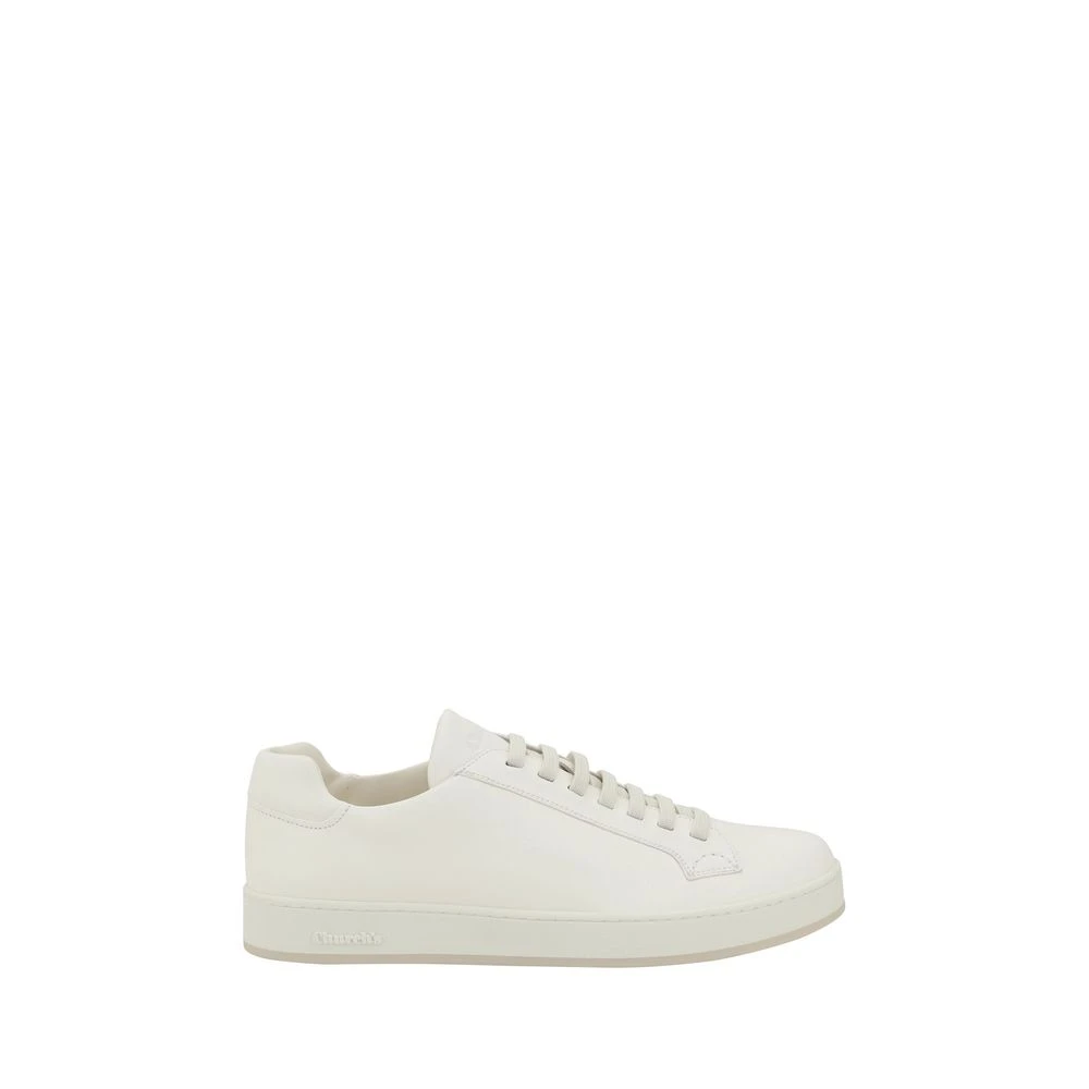 Church’s Leren sneakers met monogramdetail Heren Schoenen Wit