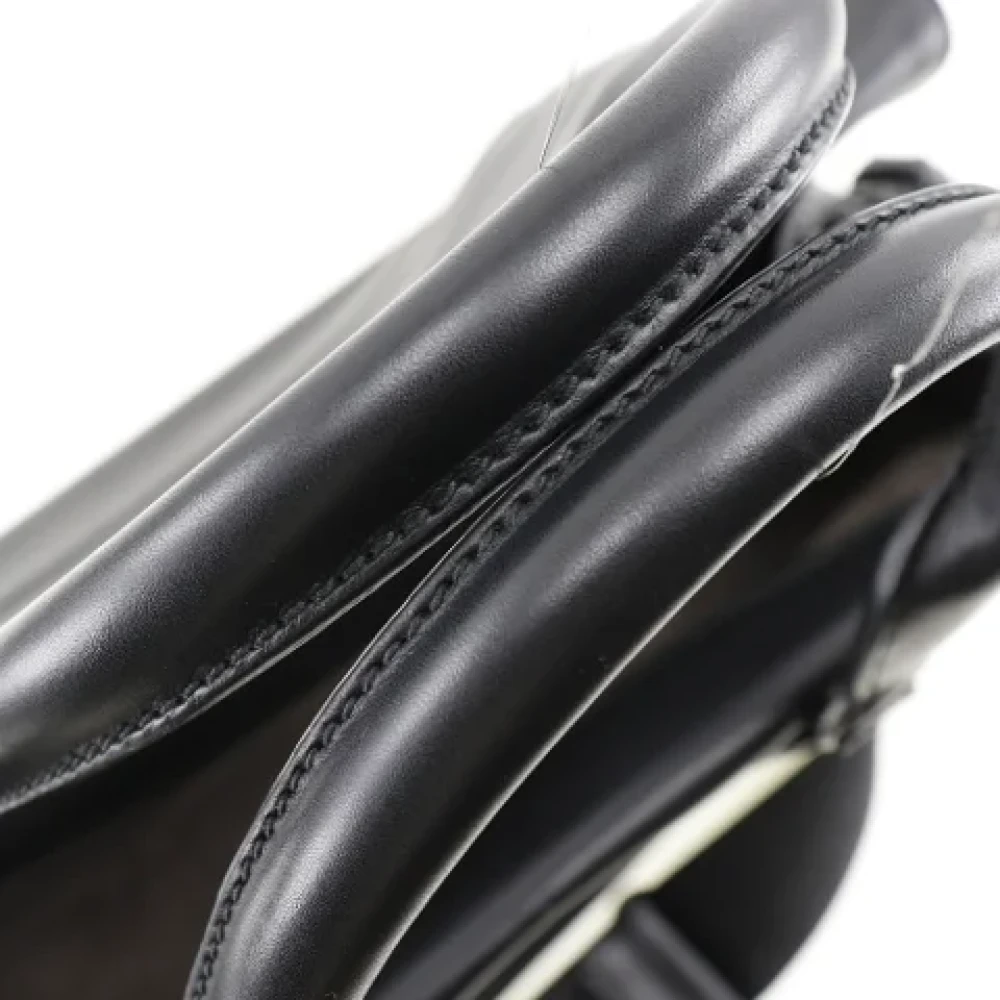 Bottega Veneta Vintage Pre-owned Leather handbags Black Dames