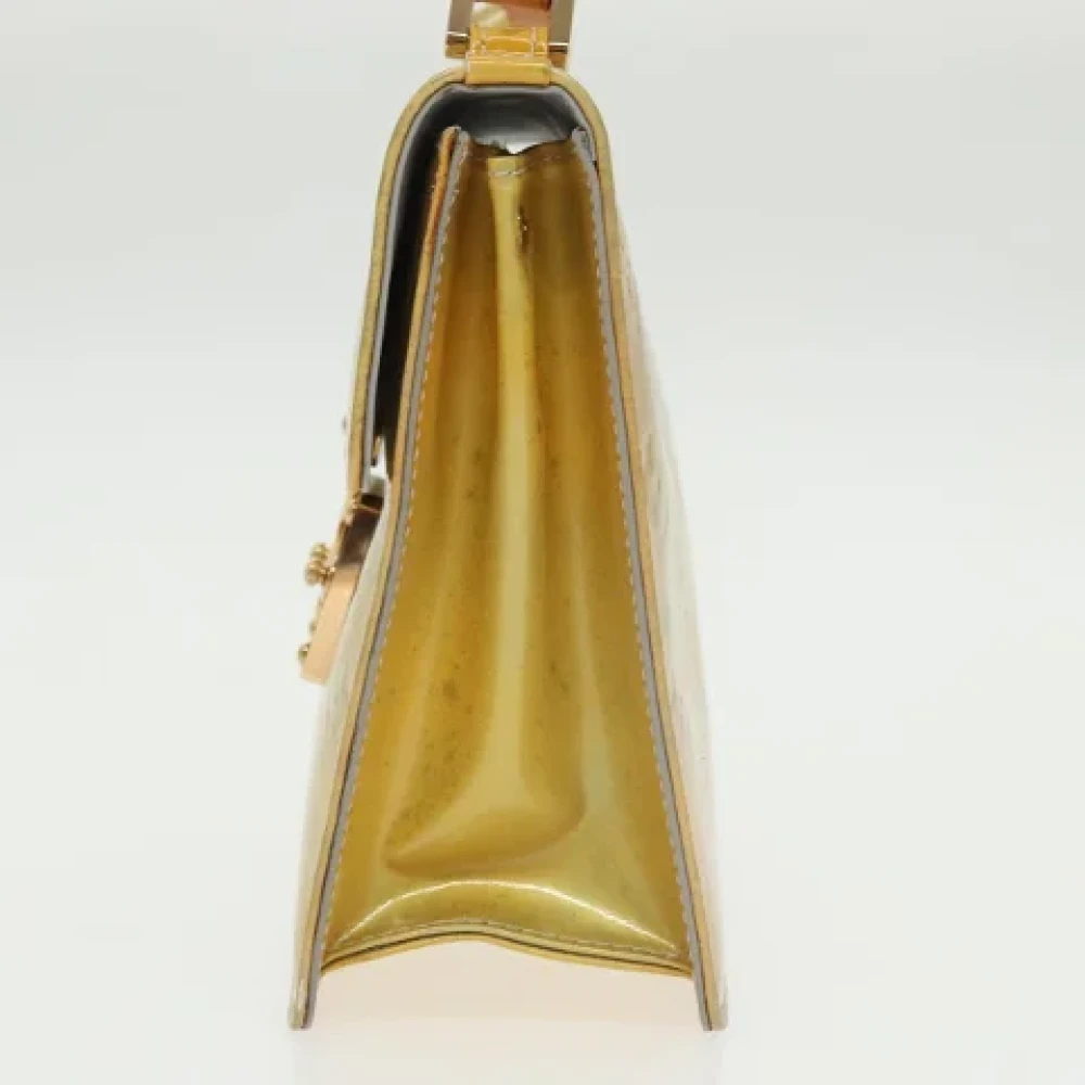 Louis Vuitton Vintage Pre-owned Leather handbags Yellow Dames