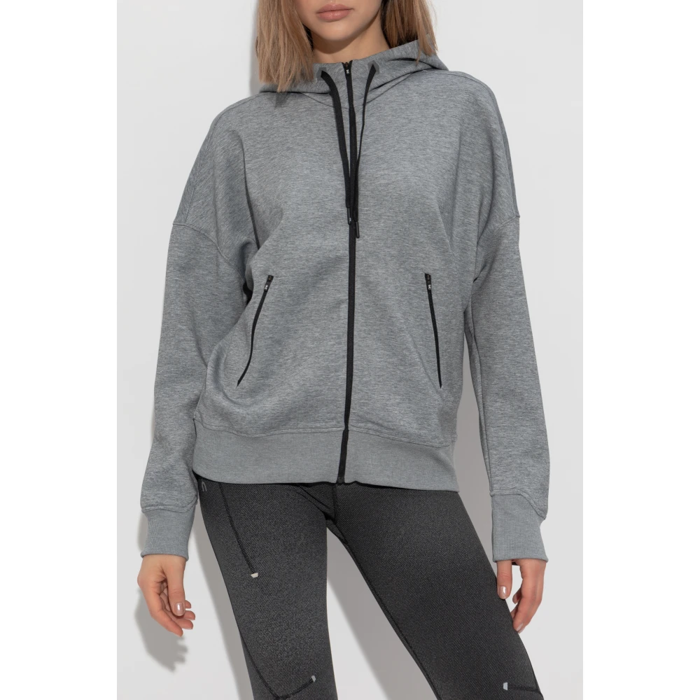 ON Running Hoodie uit de Zendaya Edit collectie Gray Dames