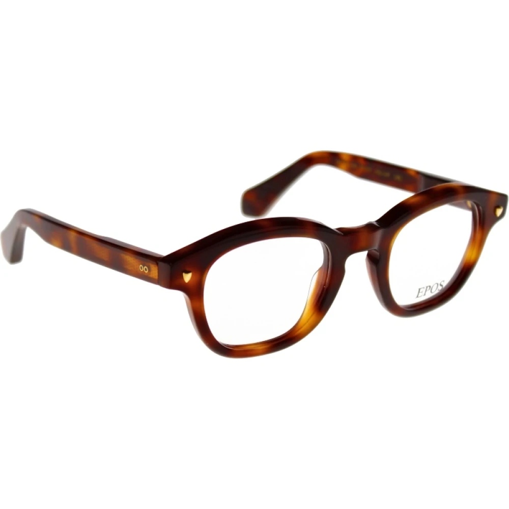 Epos Stijlvolle Otello Brilmonturen met Garantie Brown Unisex