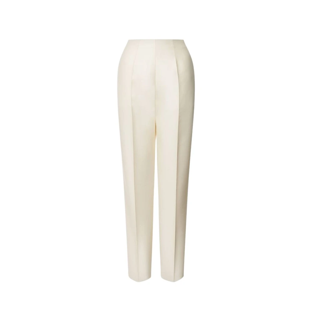 Alberta Ferretti Donna Bianco Pantaloni, M, New,