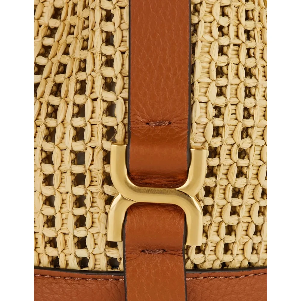Chloé Bruine Marcie Bucket Tas met Trekkoordsluiting Brown Dames