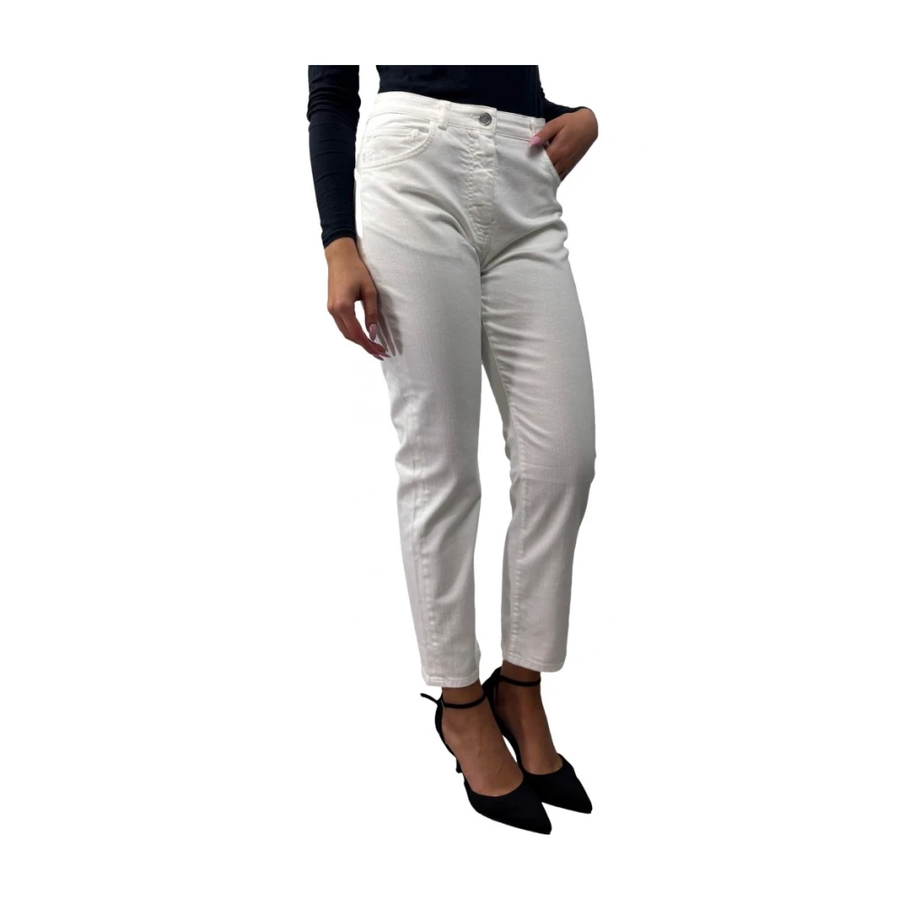 Seventy Witte Jeans met Katoen en Elastaan White Dames