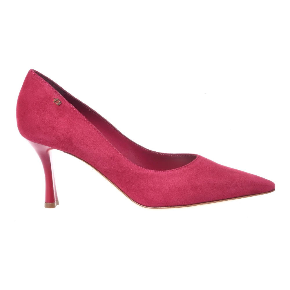 Baldinini Vrouw Roze Schoenen Dames, 39 Eu, Suède, Suède Court Pump