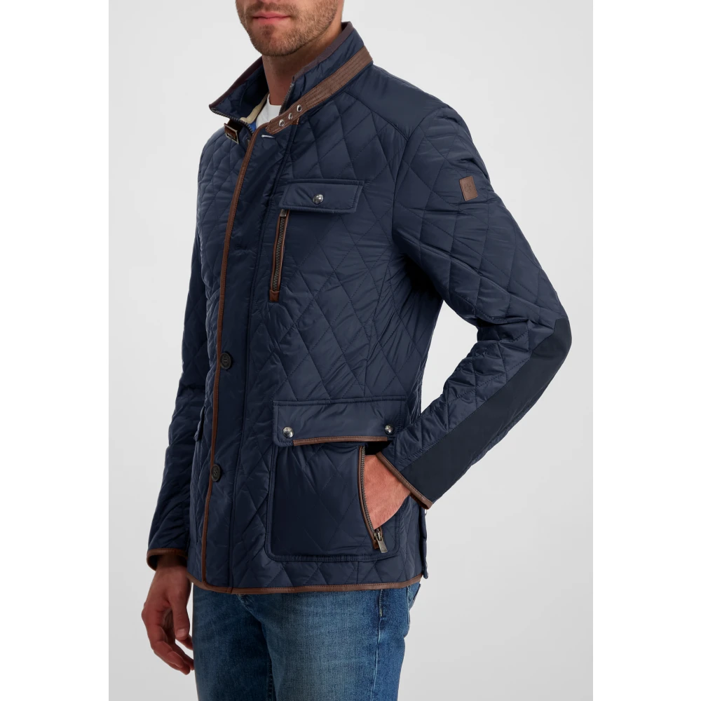 Milestone Stijlvolle Blouson Jas Blue Heren