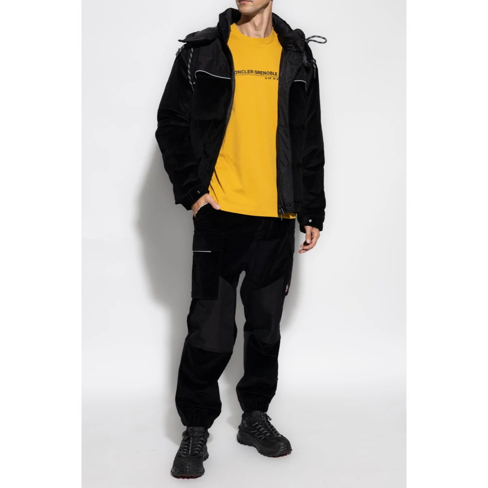 Moncler Ribfluwelen broek Black Heren