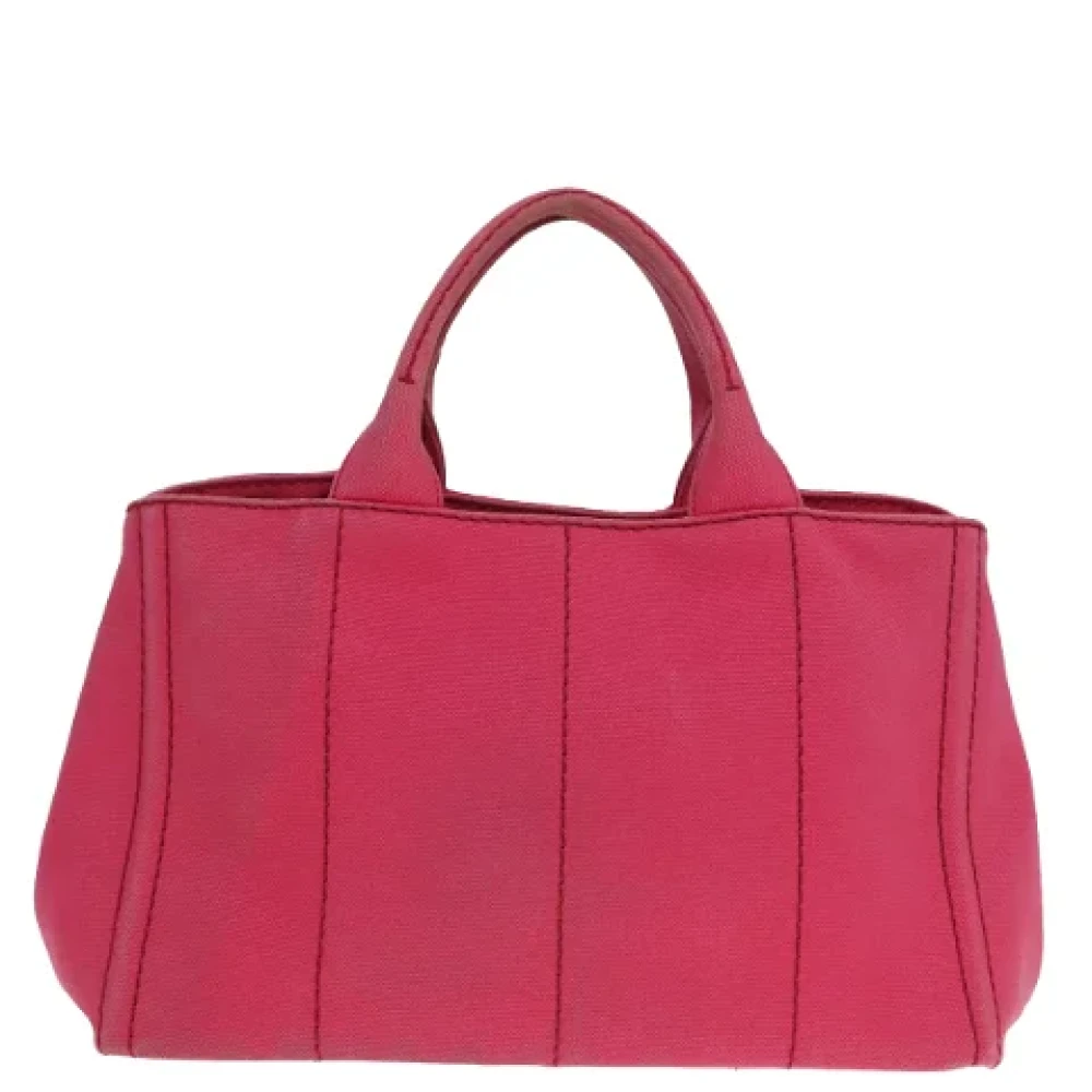Prada Vintage Pre-owned Fabric prada-bags Pink Dames
