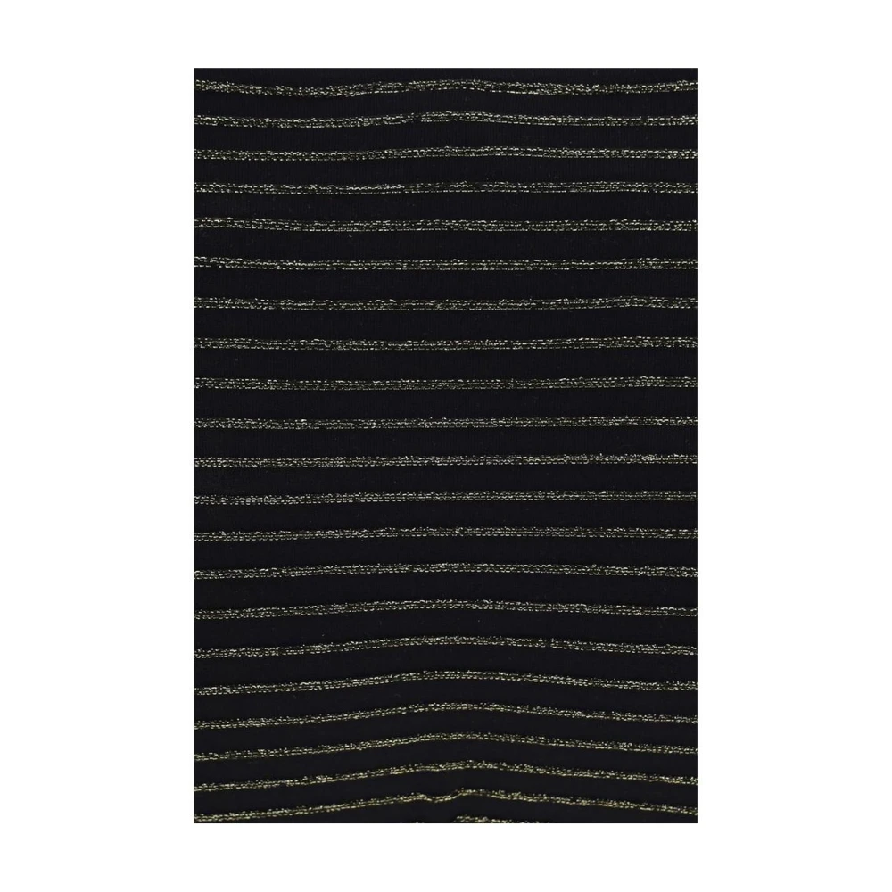 Zimmermann Metallic Stripe Chain Swimsuit Black Dames