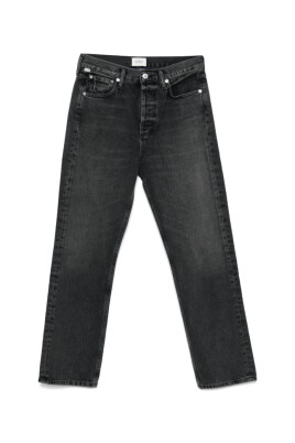 sort-jeans-med-knaplukning-og-lommer