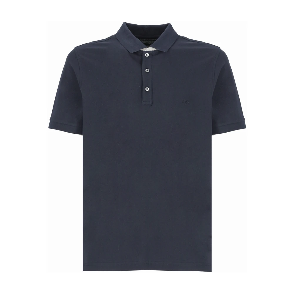 Fay - Tops > Polo Shirts - Blue - Fay - Modalova