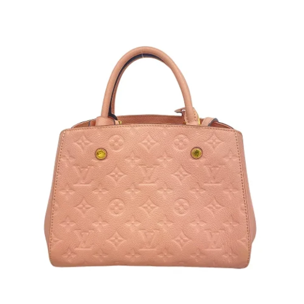Louis Vuitton Vintage Pre-owned Canvas louis-vuitton-bags Pink Dames