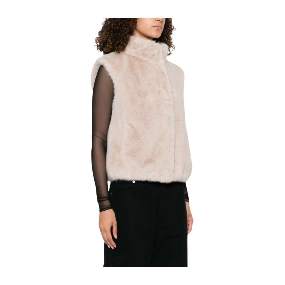 Herno Women's Beige Knitwear Aw25 Style Jacket