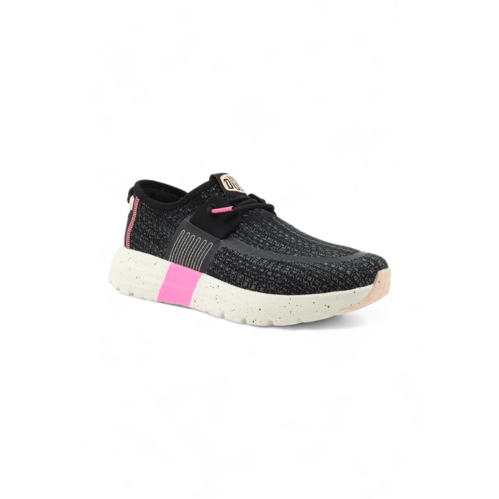 Hey Dude Sirocco Sport Stripe Heren Schoenen Zwart
