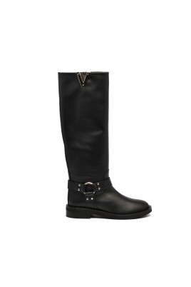 black-leather-boot