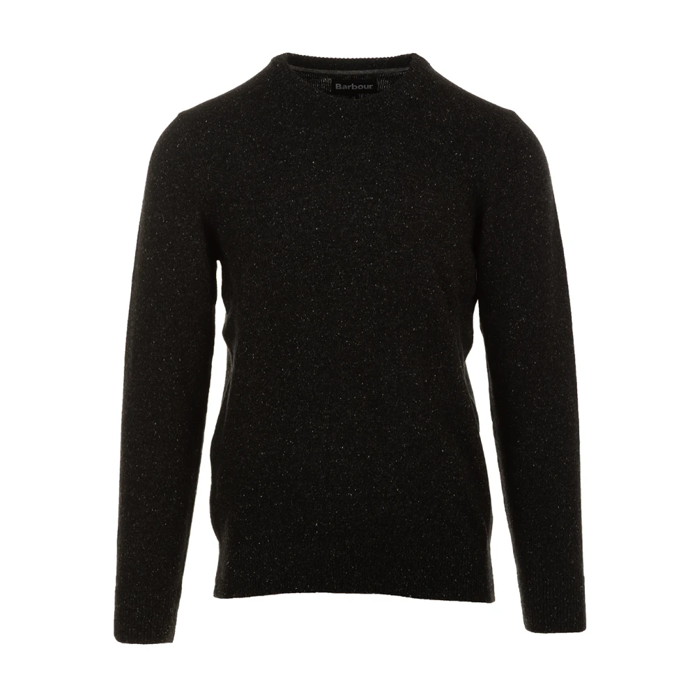 Barbour Zwarte Sweater Tisbury Crew Black Heren