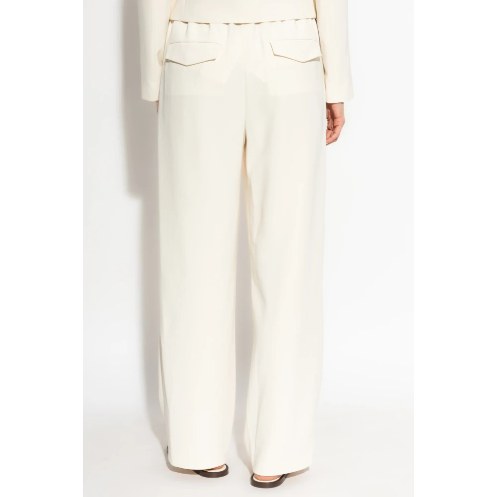 Theory Geplooide broek Beige Dames