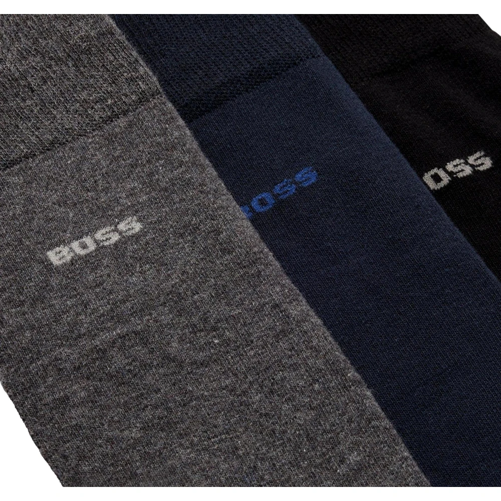 Hugo Boss 3-pack herensokkenset geschenkdoos Multicolor Heren