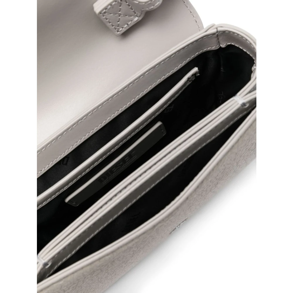 Diesel Zwarte schoudertas voor vrouwen Gray Dames