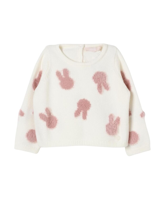 pull-en-tricot-lapin-rose