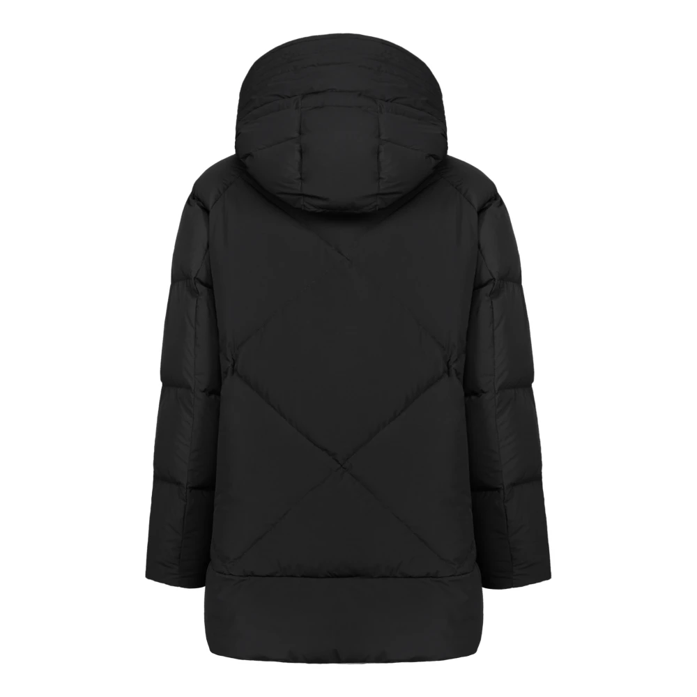 People of Shibuya Nylon Donsjas met Aangepaste Rits Black Dames