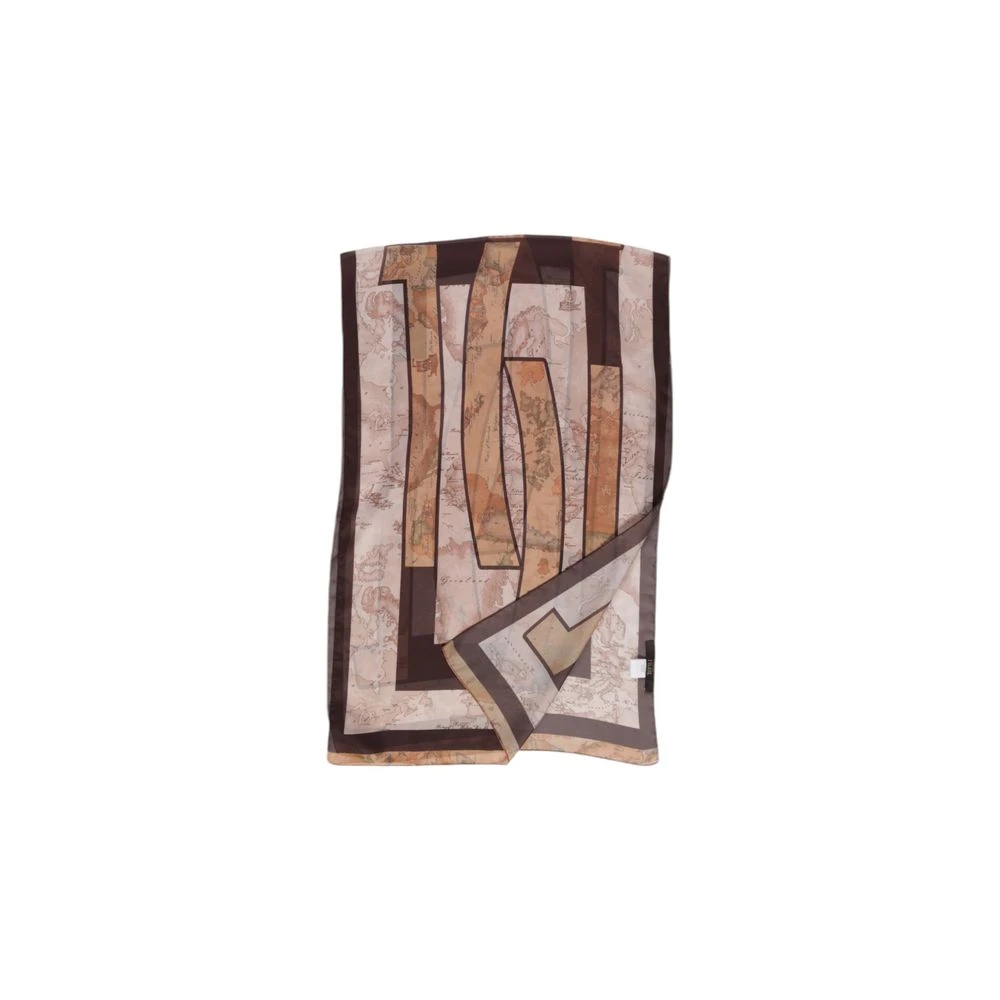 Alviero Martini 1a Classe Polyester Sjaal Herfst Winter Collectie Vrouwen Multicolor Dames