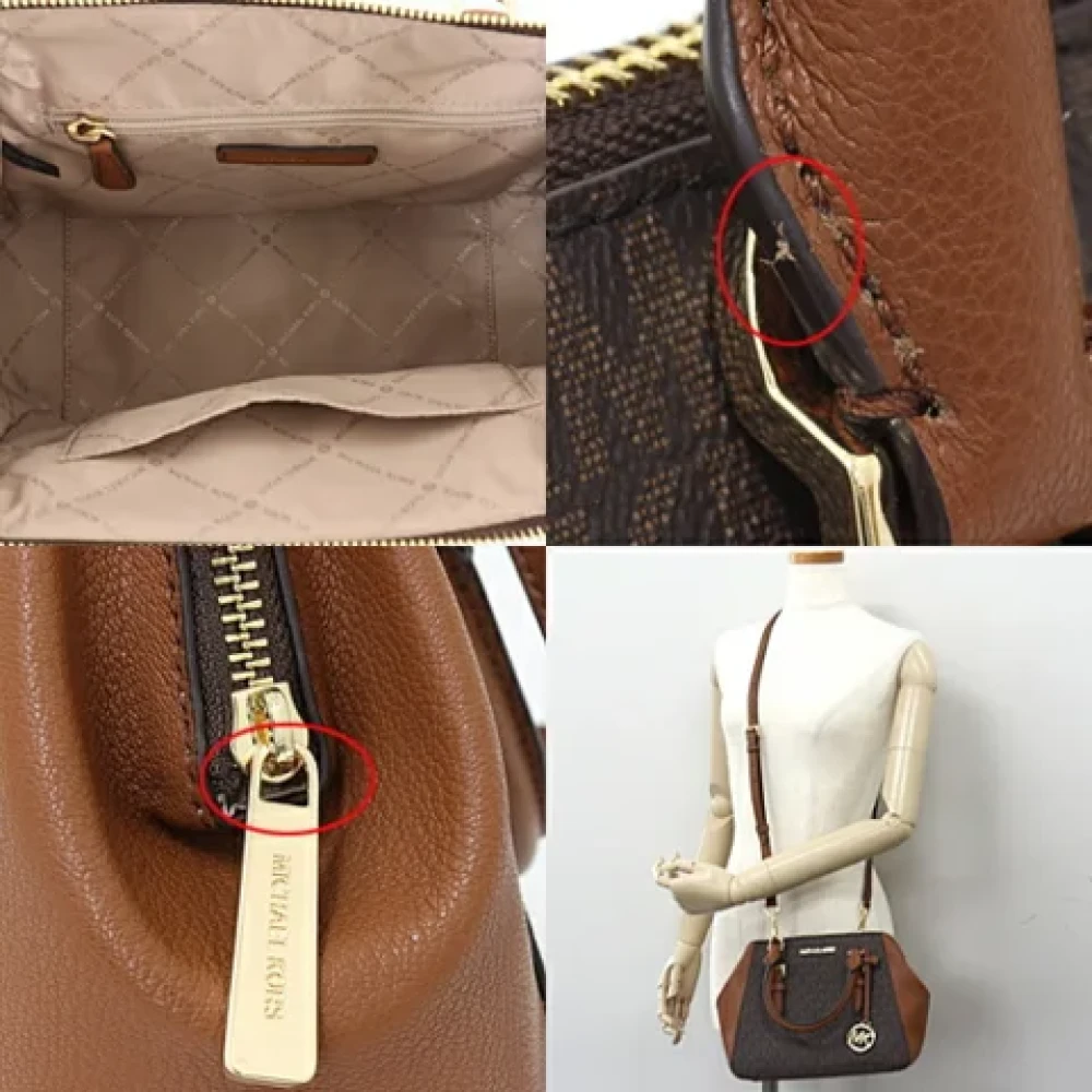 Michael Kors Pre-owned Fabric handbags Brown Dames