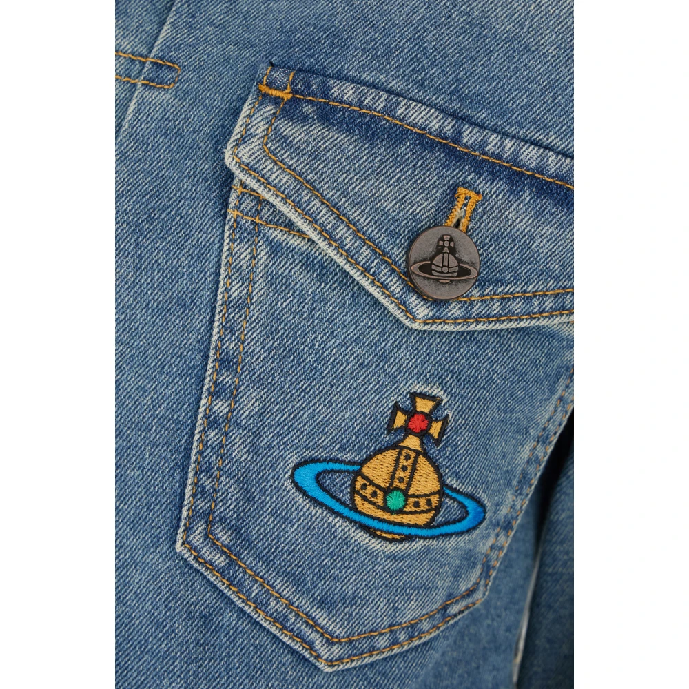 Vivienne Westwood Stijlvolle Jassen voor Mannen en Vrouwen Blue Dames