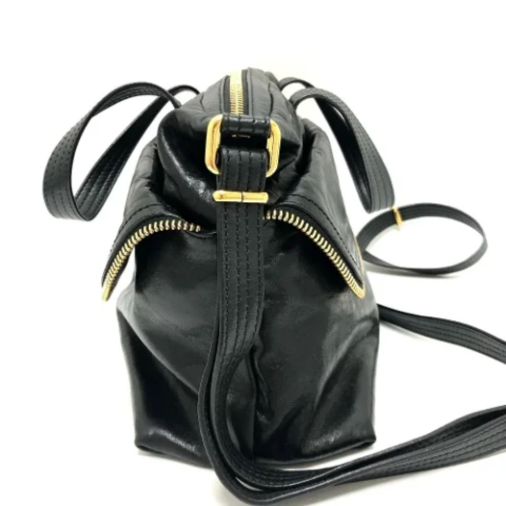 Fendi Vintage Pre-owned Leather fendi-bags Black Heren