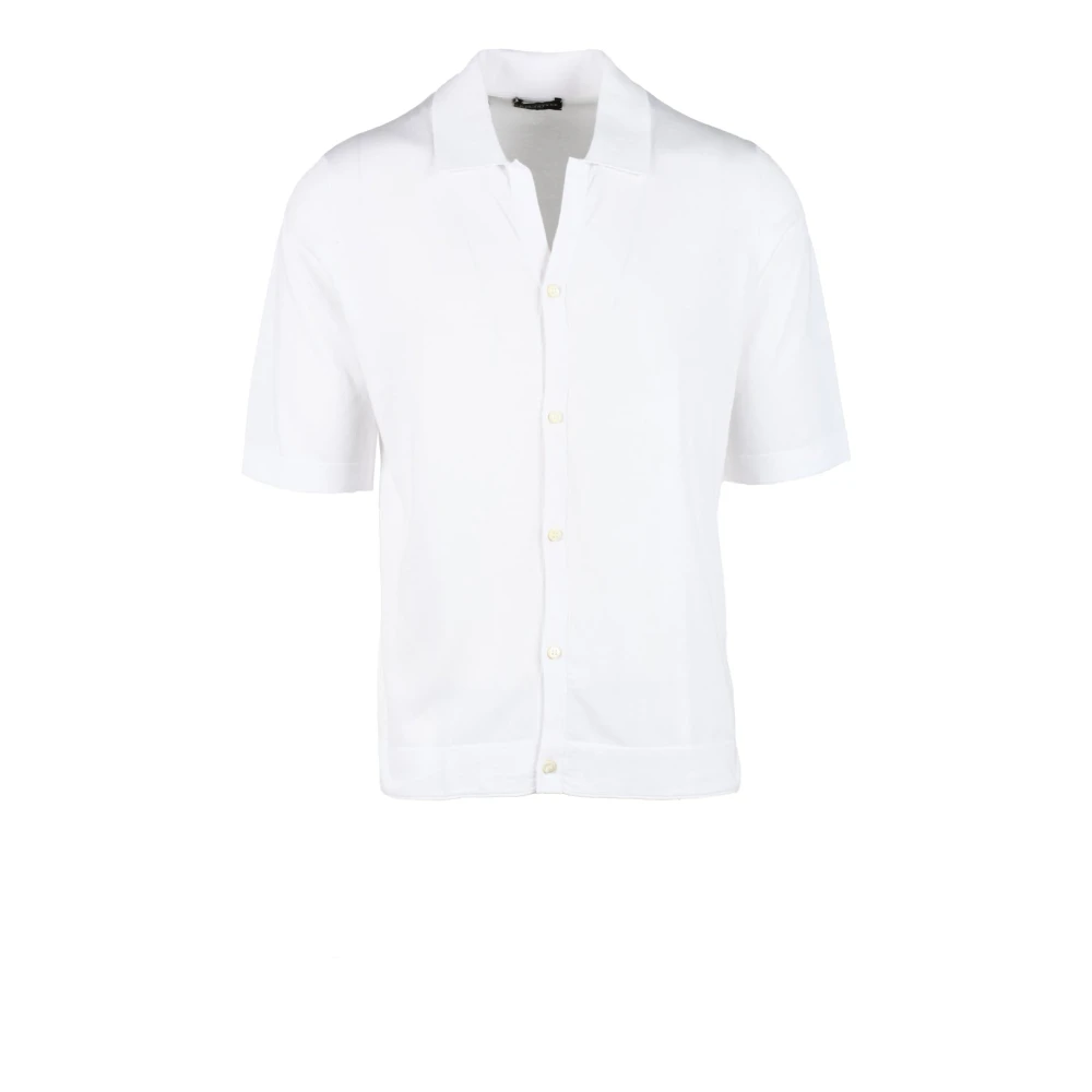 Ballantyne Katoenen Overhemd White Heren