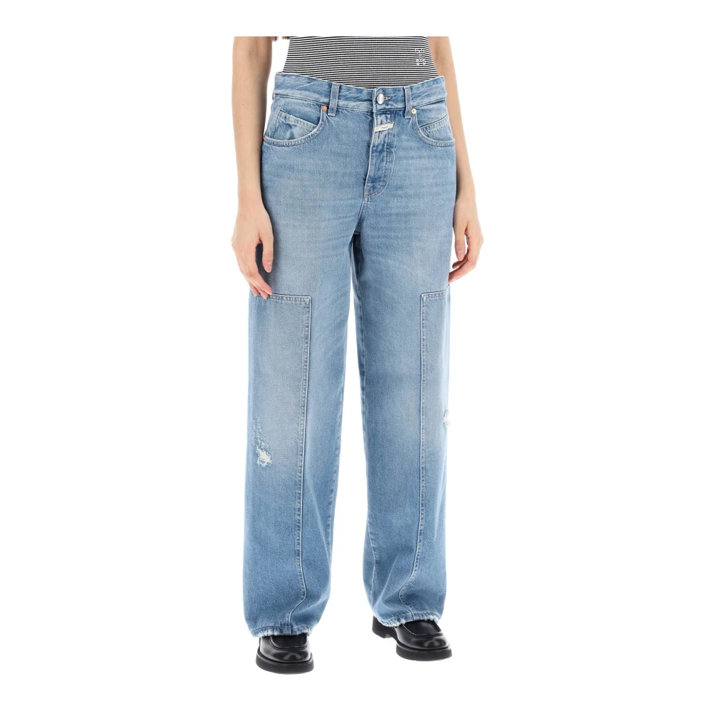 Closed Wide Jeans Blue Dames