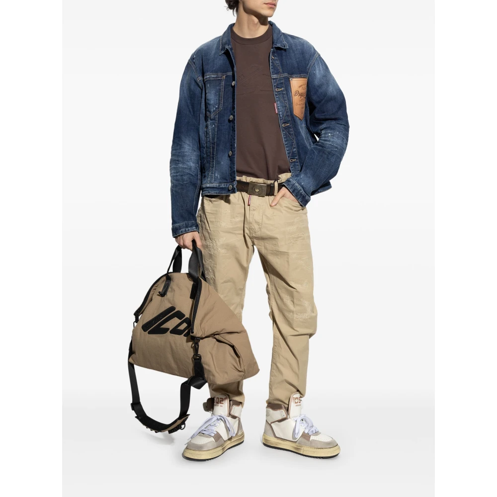 Dsquared2 Bruine Casual Broeken voor Mannen Brown Heren