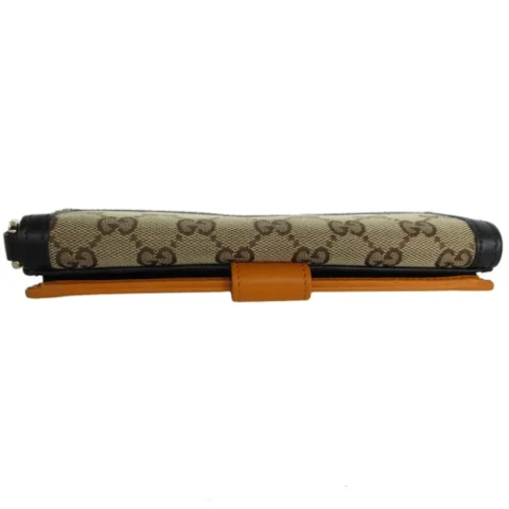 Gucci Vintage Pre-owned Leather wallets Brown Dames