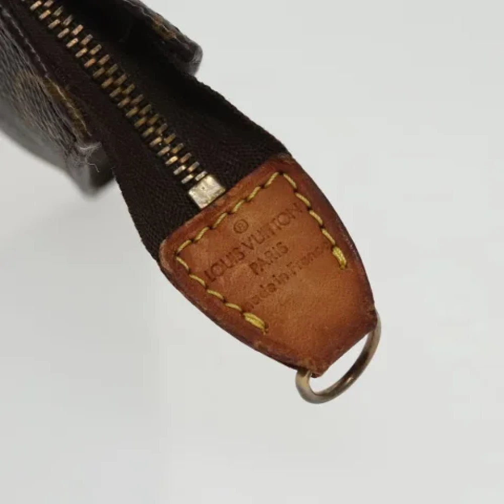 Louis Vuitton Vintage Pre-owned Canvas pouches Brown Dames