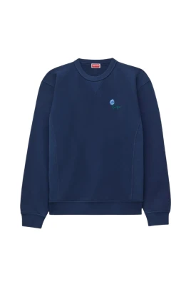 Tröja med broderade tulpaner