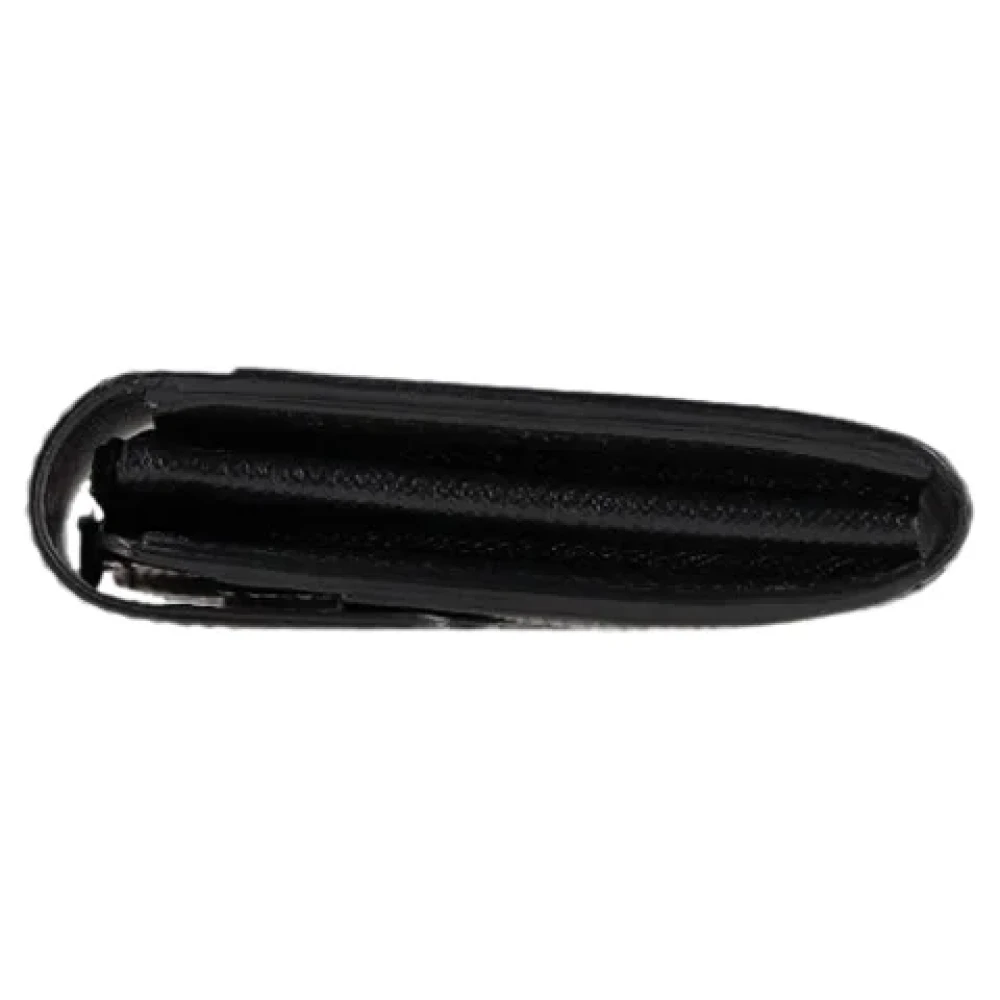 Louis Vuitton Vintage Pre-owned Leather wallets Black Dames