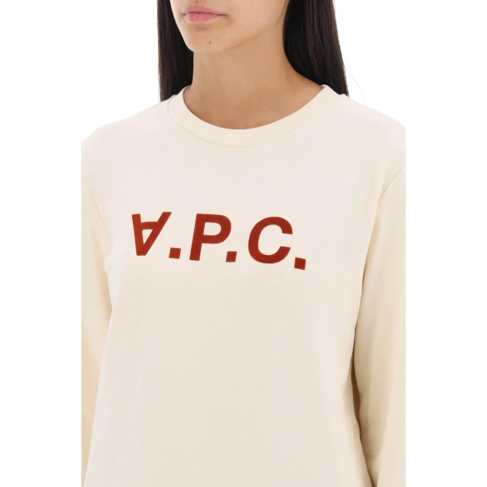 A.p.c. Sweatshirts White Dames