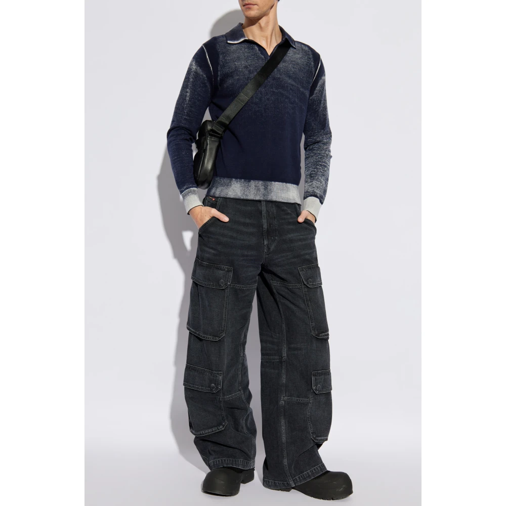 Diesel Trui K-Lorenzo Blue Heren