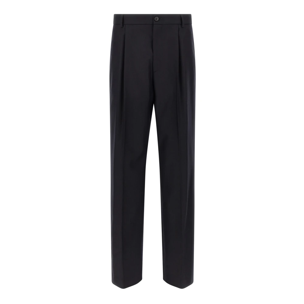 Dries Van Noten Men's Blue Chinos, L, Penrud Trousers