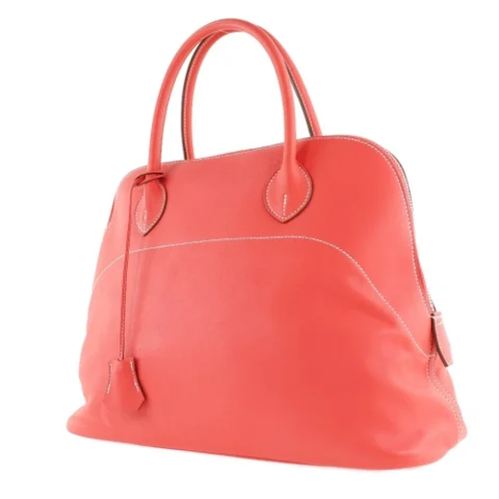 Hermès Vintage Pre-owned Fabric handbags Pink Dames