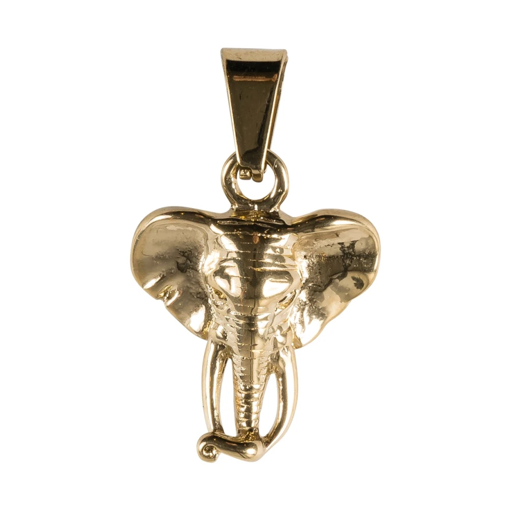 Elephant Charm Gold