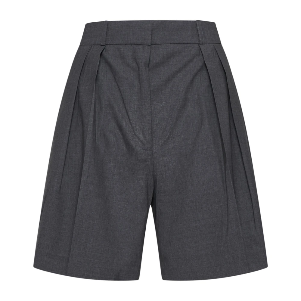 Róhe Casual Denim Shorts Gray Dames