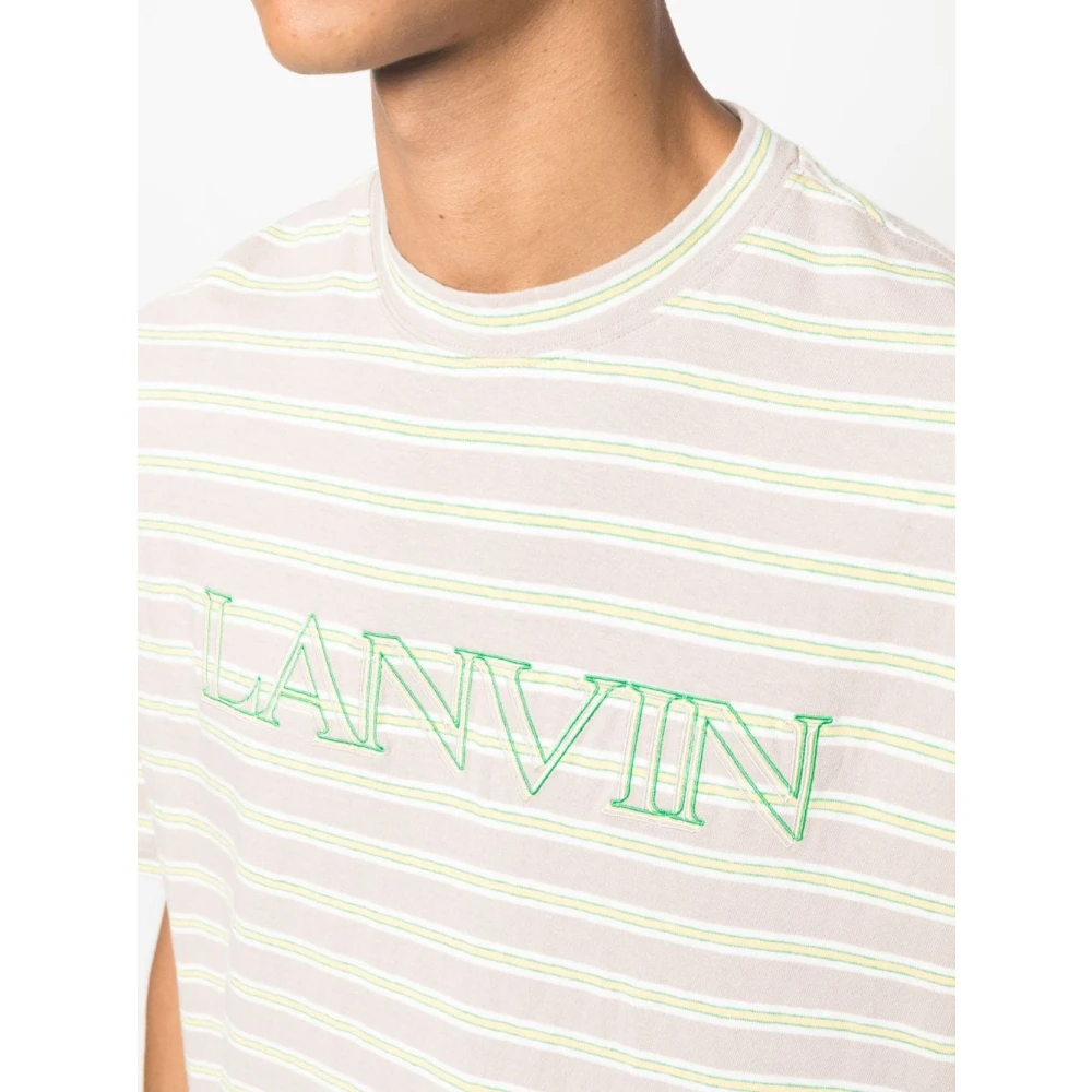 Lanvin T-Shirts Multicolor Heren