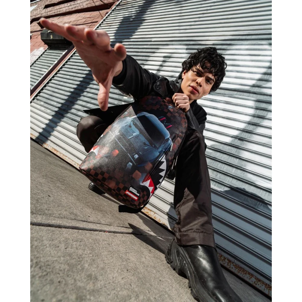 Sprayground Stijlvolle Rugzak voor Dagelijks Gebruik Brown Unisex