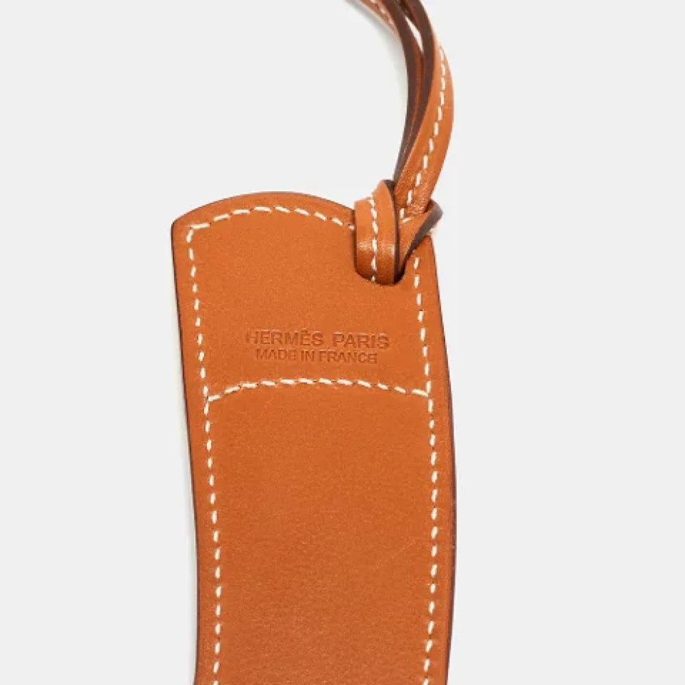 Hermès Vintage Pre-owned Leather key-holders Brown Dames