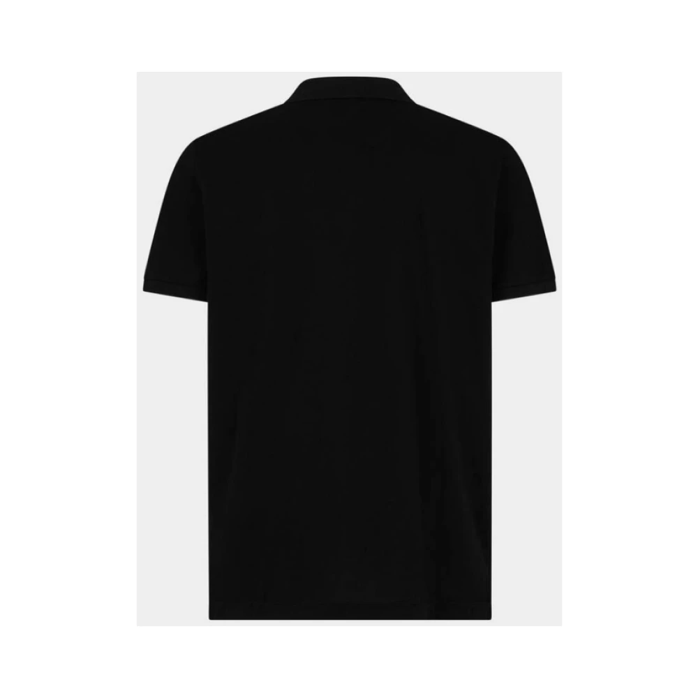 Dsquared2 Tennis Fit Polo Shirt Black Heren