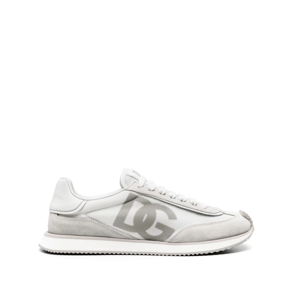 Dolce & Gabbana Witte Sneakers voor Mannen Aw25 Heren Schoenen