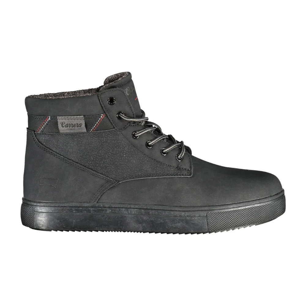Carrera Men's Black Lace-Up Boots, 9 Uk, Shoes