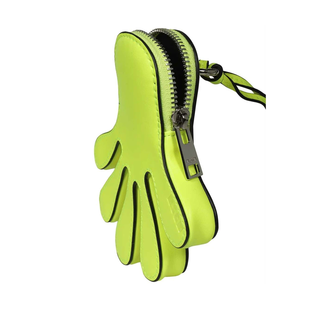 Msgm Muntportemonnee met schouderband Green Heren