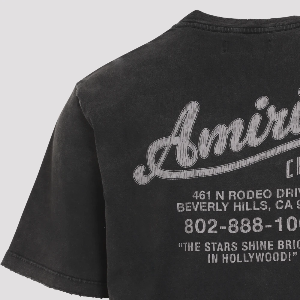 Amiri Vintage Cinemas Tee in zwart Black Heren